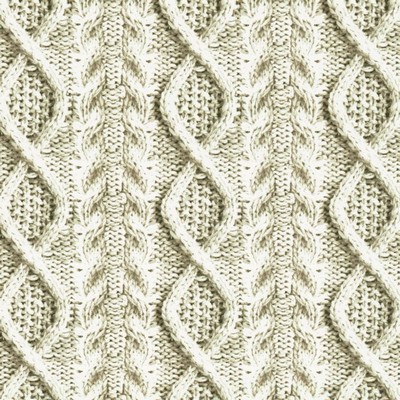 Kasmir Cable Knit Grey in 1457 Grey Cotton
 Medium Duty Fashion Miscellaneous Novelty  Fabric